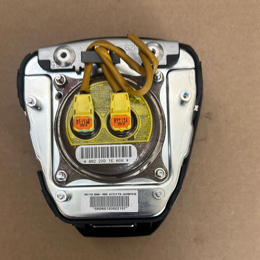 2012 2013 2014 2015 2016 2017 Hyundai Accent Steering Wheel Airbag Used OEM Black