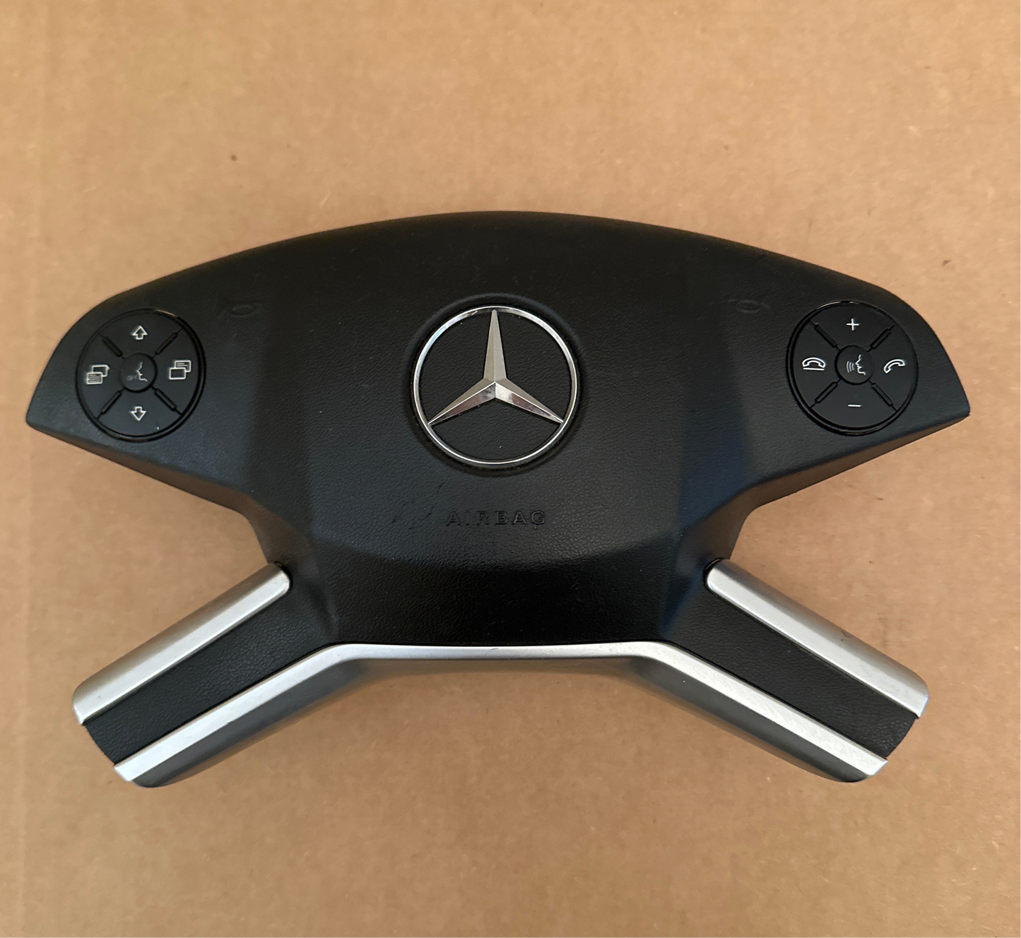 2009 2010 2011 2012 2013 Mercedes Benz GL350 GL450 Steering Wheel Airbag Used OEM Black