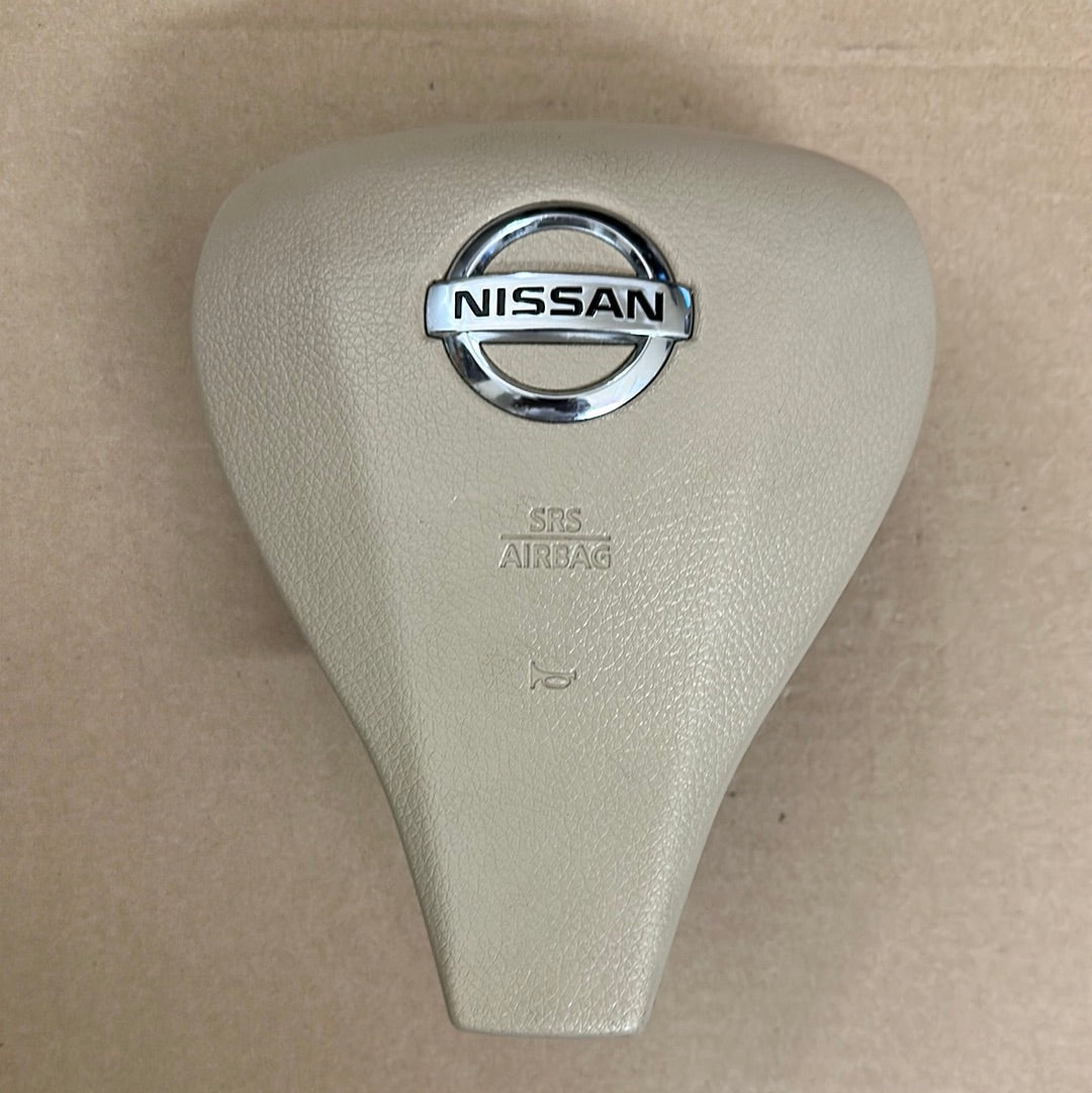 2014 2015 2016 Nissan rogue Steering Wheel Airbag Used OEM tan with vin number invoice