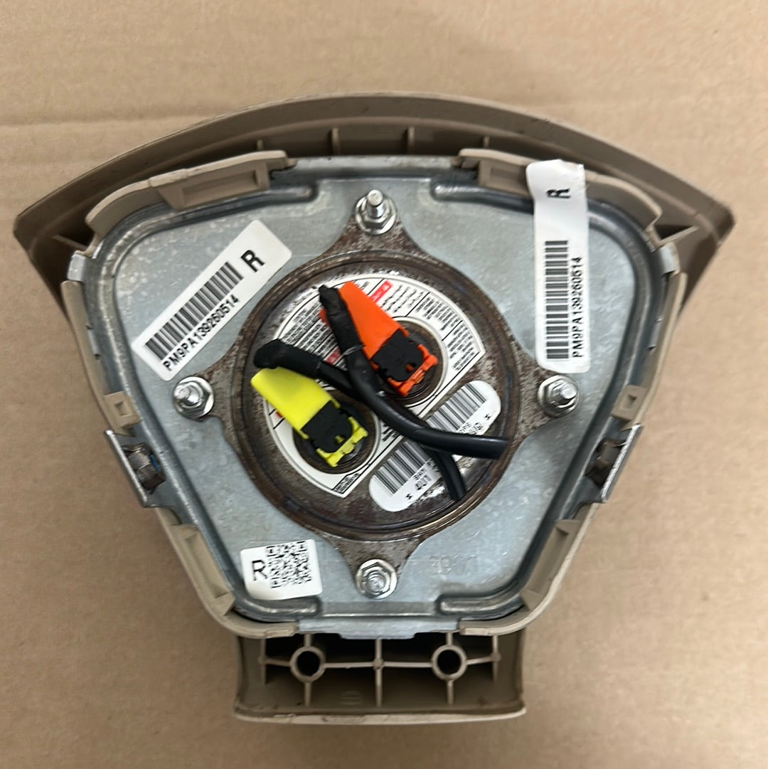 2015 2016 2017 2018 2019 2020 2021 2022 2023 Nissan Murano Steering Wheel Airbag Used OEM TAN