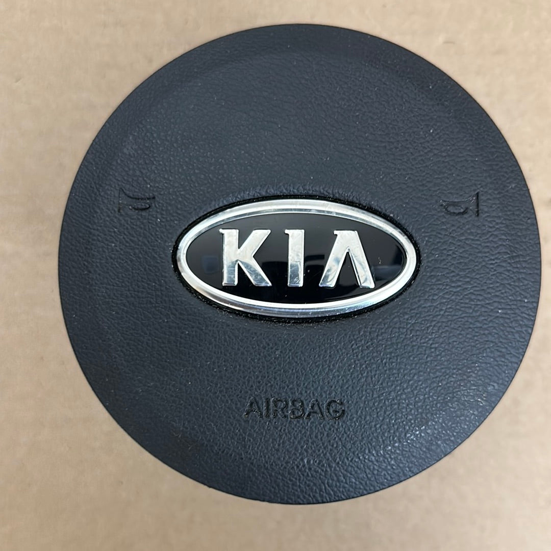 2010 2011 2012 Kia Forte Steering Wheel Airbag Used OEM Black