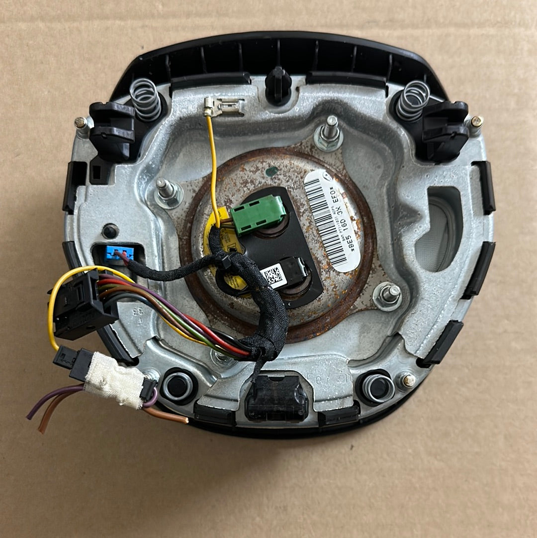 2009 2010 2011 2012 2013 2014 2015 2016 BMW 535i 740i 750i 760i b5 Steering Wheel Airbag Used OEM Black
