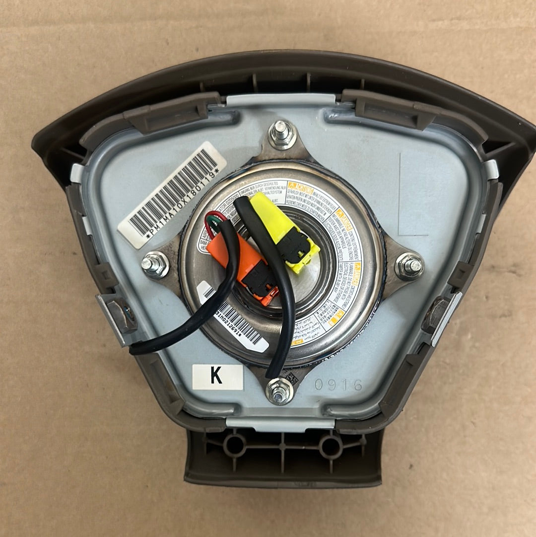 2011 2012 2013 Infiniti M37 Steering Wheel Airbag Used OEM Gray