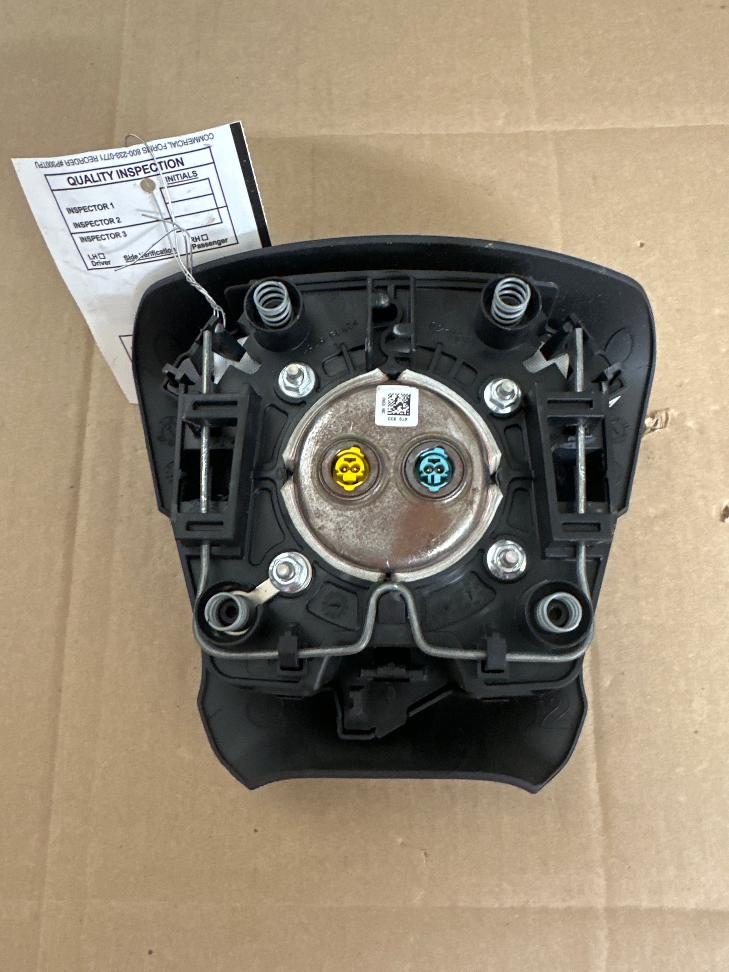 2015 2016 2017 2019 Chevrolet Tahoe Silverado 1500 Steering Wheel Airbag Used OEM Black