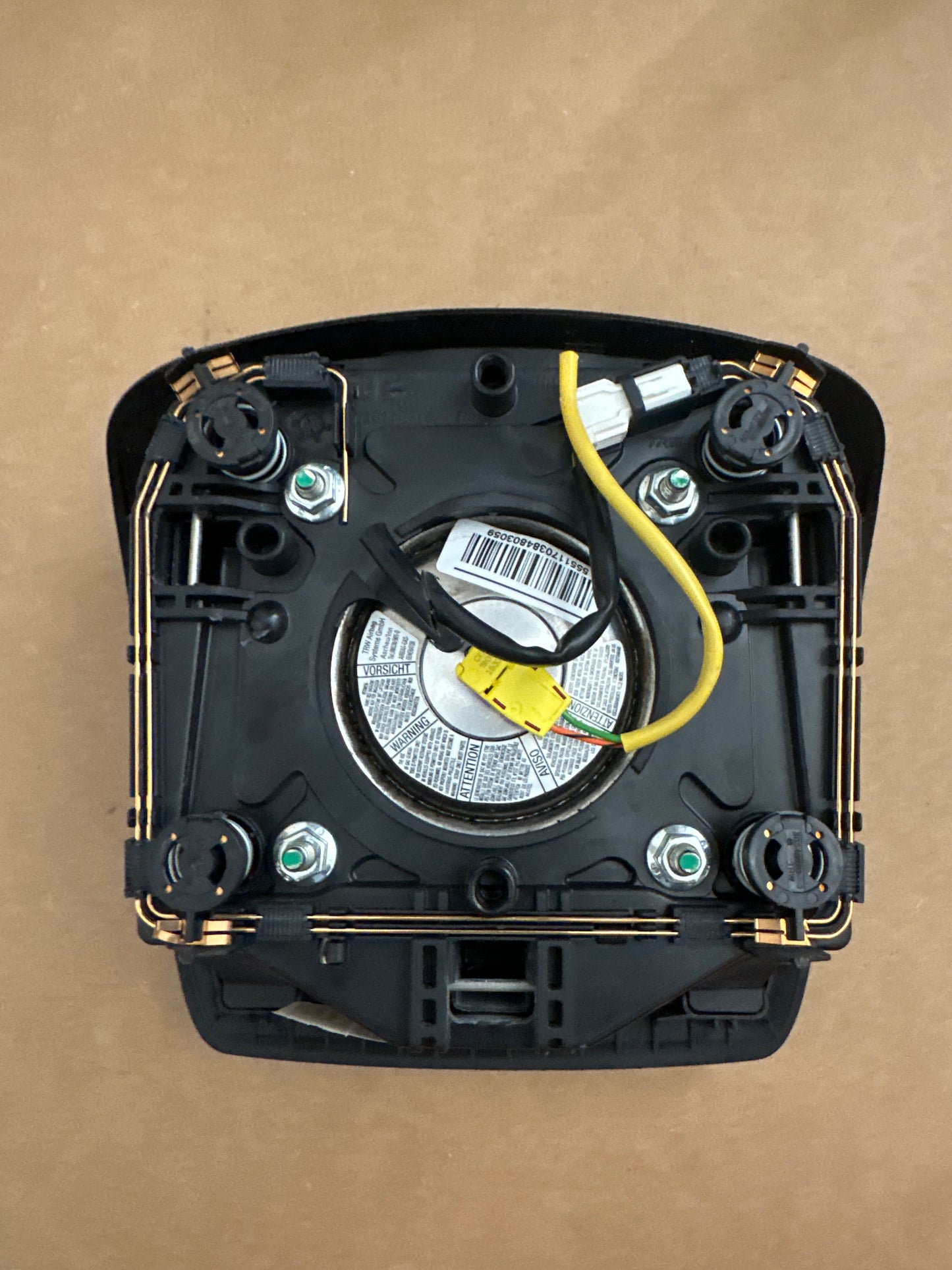 2015 2016 2017 2018 2019 2020 dodge promaster 2500 1500 steering wheel airbag used oem black