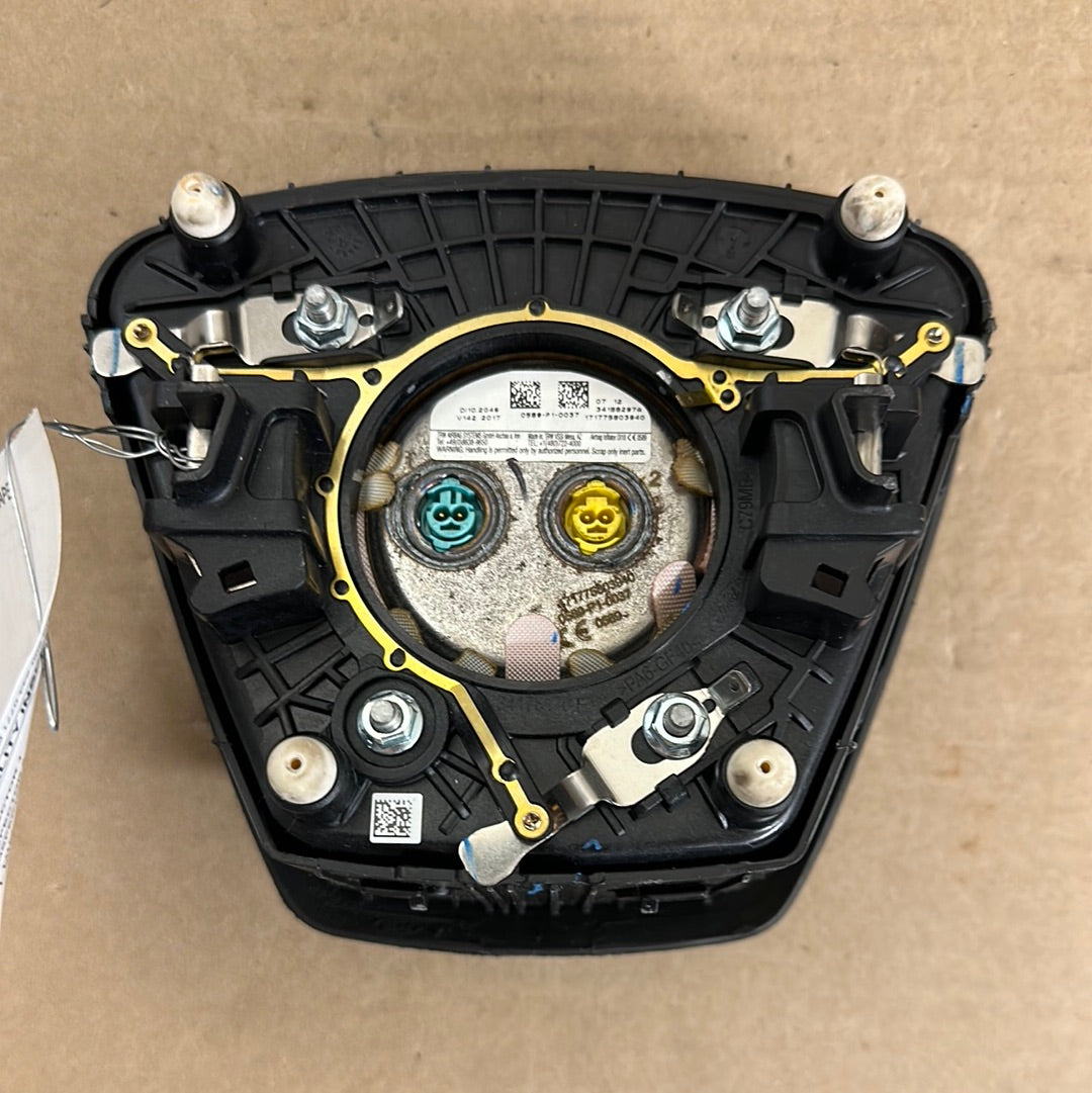 2017 2018 2019 Ford Escape Steering Wheel Airbag Used OEM Black