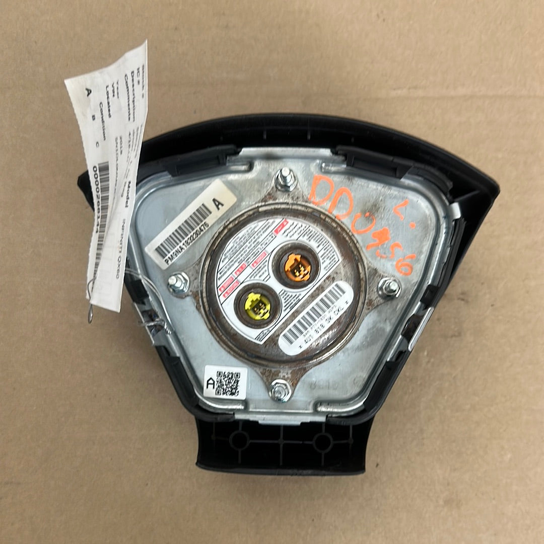 2014 2015 2016 2017 2018 2019 2020 Infiniti QX60 Steering Wheel Airbag Used OEM Black