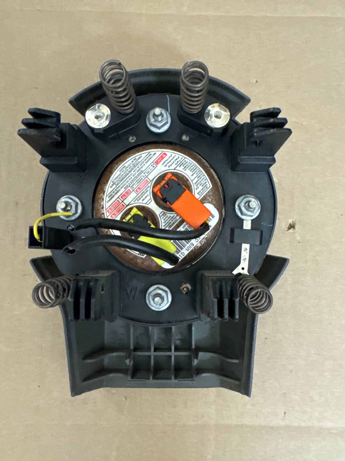 2012 2013 2014 2015 2016 2017 2018 2019 2030 2021 Nissan Frontier Steering Wheel Airbag Used OEM Gray