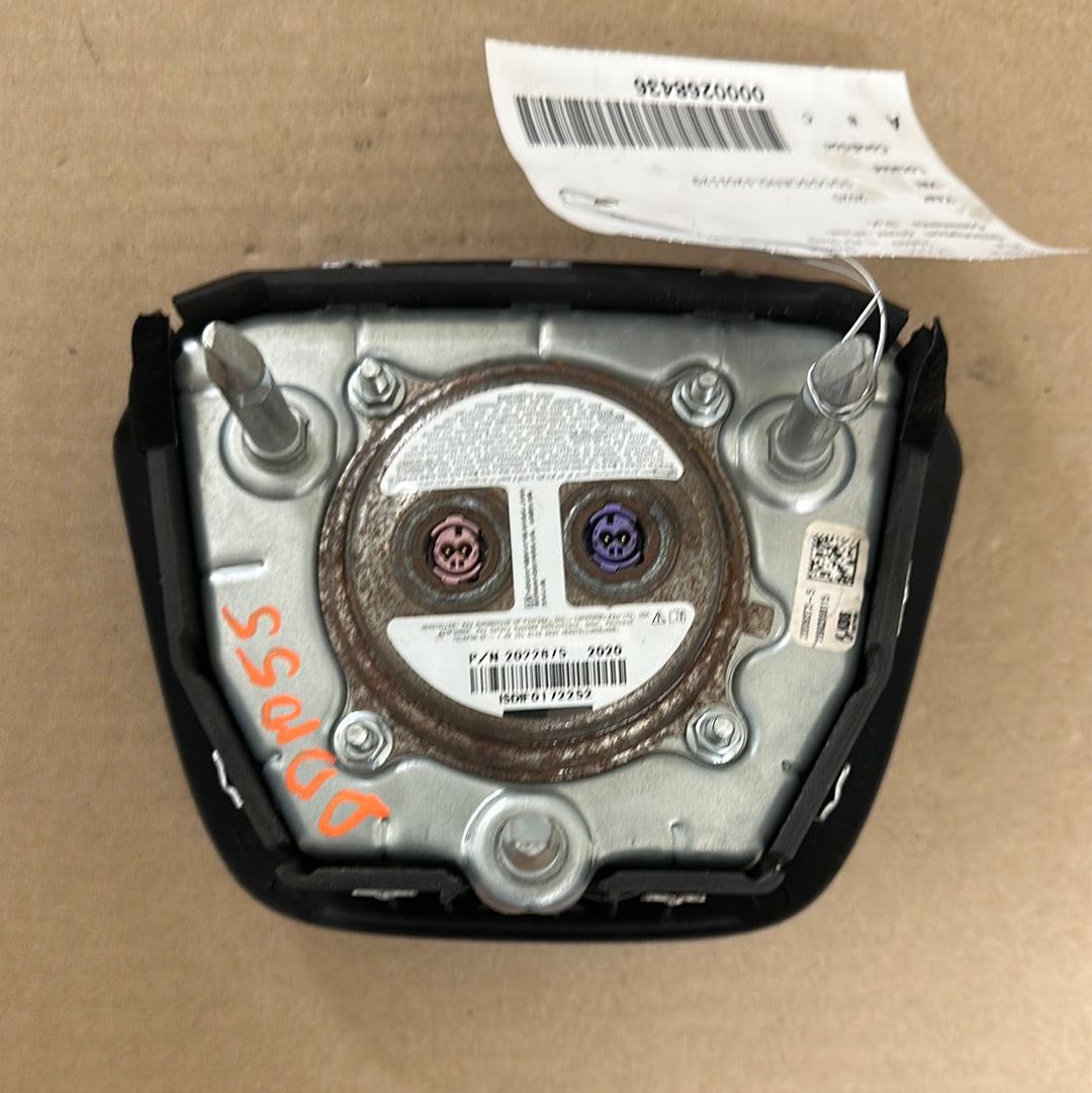 2018 2019 2020 2021 2022 Chevrolet Colorado Steering Wheel Airbag Used OEM Black
