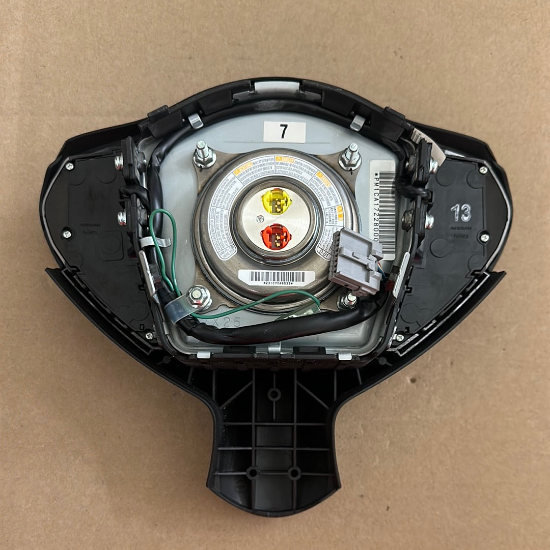 2014 2015 2016 2017 Infiniti qx70 Steering Wheel Airbag Used OEM Black