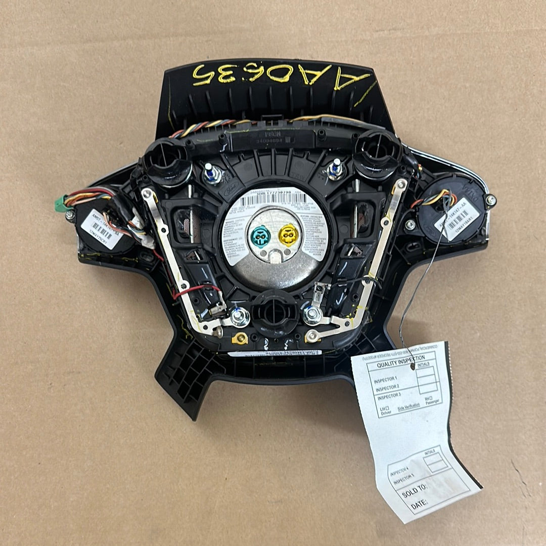 2012 2013 2014 Ford Focus Steering Wheel Airbag Used OEM Black