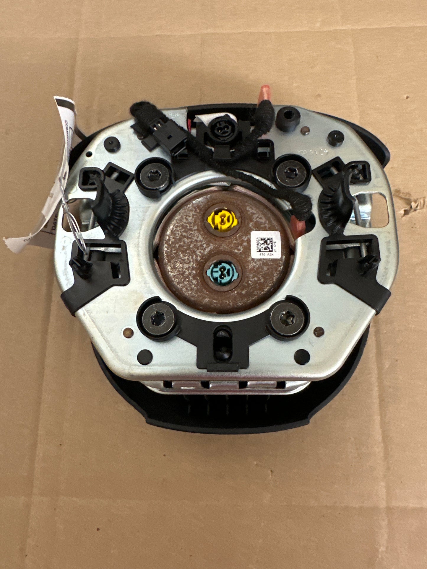 2019 2020 2021 2022 Jeep Grand Cherokee steering wheel airbag used oem black