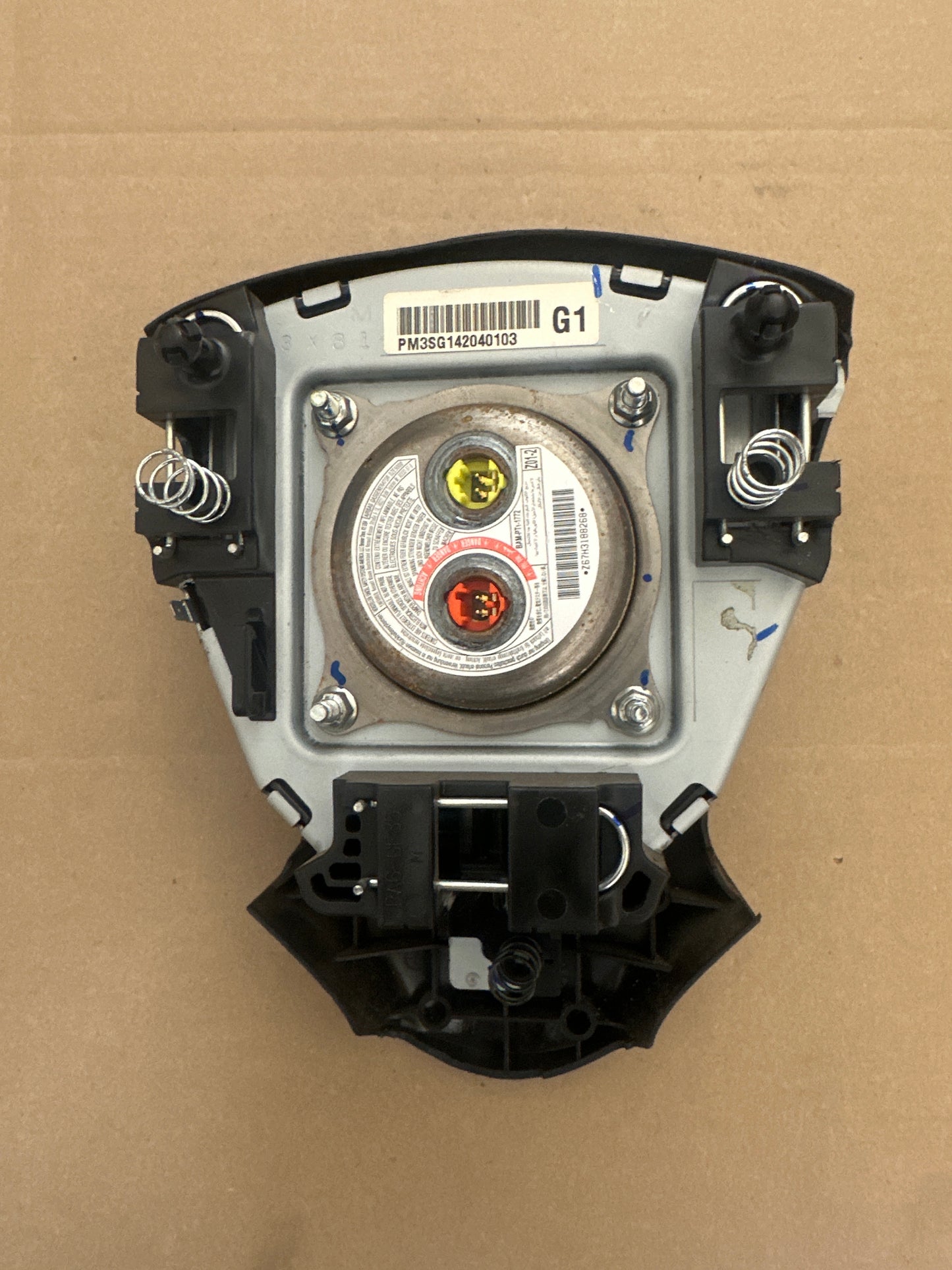 2013 2014 2015 Nissan Sentra Steering Wheel Airbag Used OEM Black