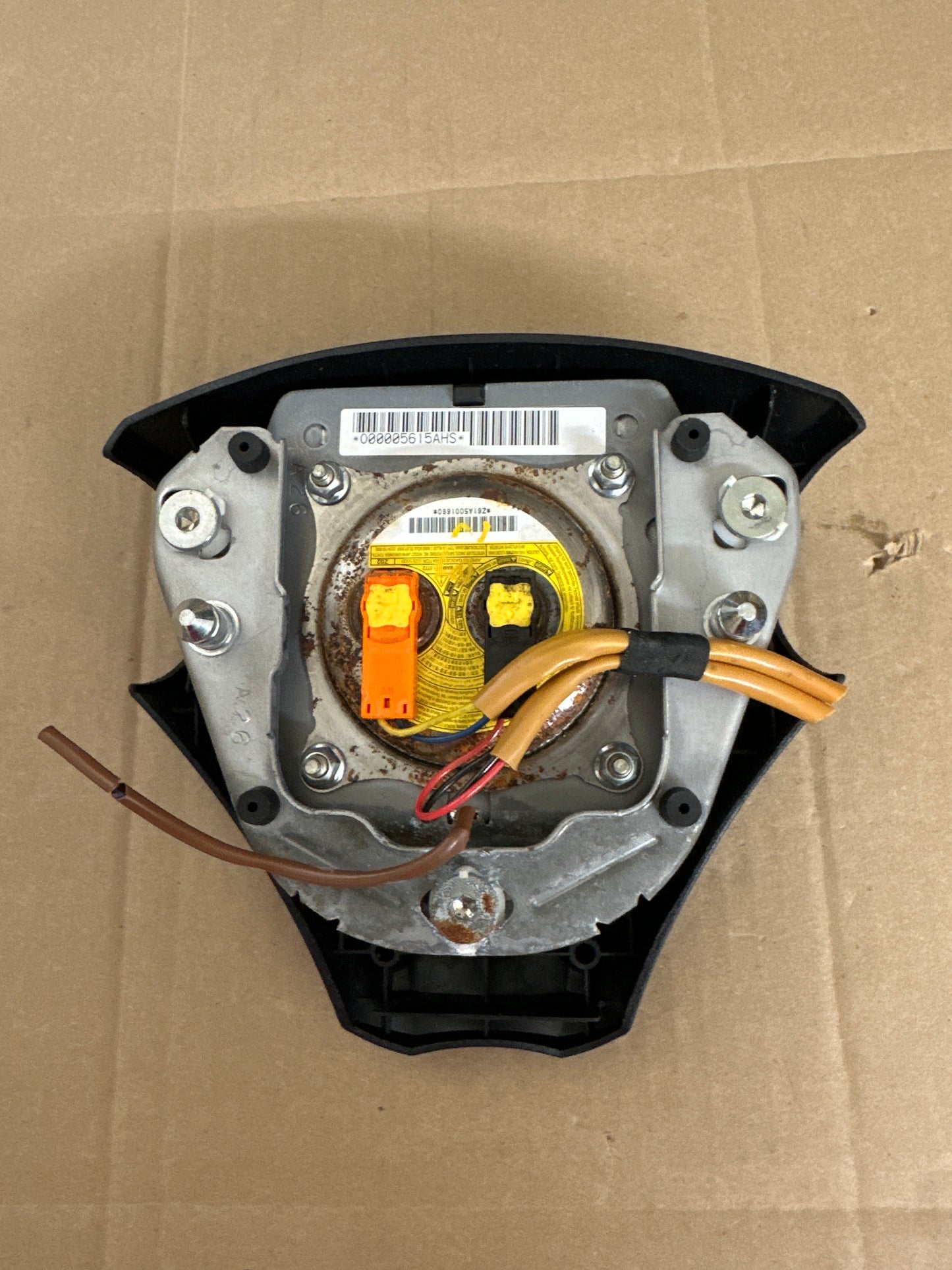 2011 2012 2013 2014 2015 scion iq steering wheel airbag used oem black