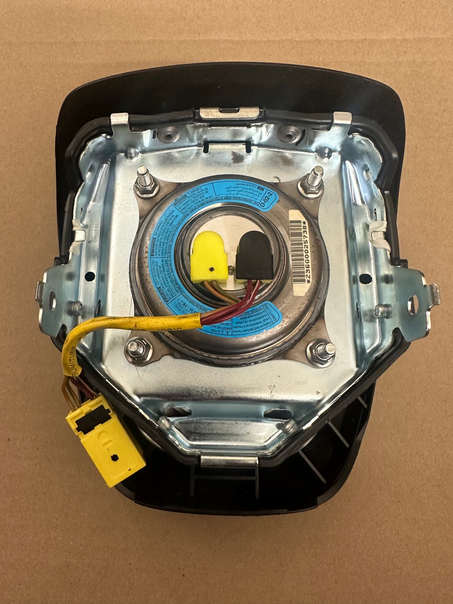 2009 2010 2011 2012 2013 2014 2015 Honda Pilot Steering Wheel Airbag Used OEM Black with vin number invoice