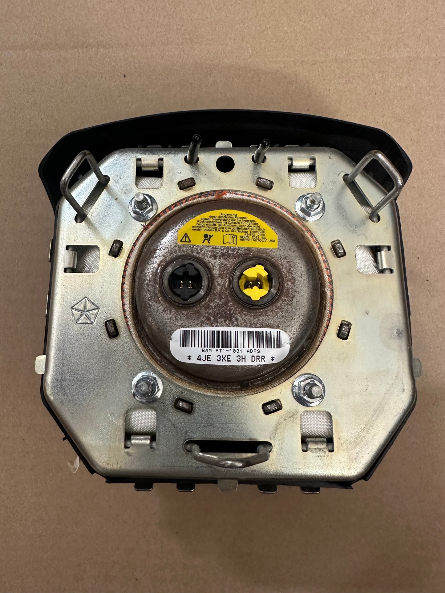 2013 2014 2015 2016 2017 2018 Dodge 1500 2500 3500 Steering Wheel Airbag Used OEM