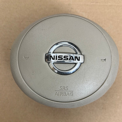 2012 2013 2014 Nissan Versa Steering Wheel Airbag Used OEM Tan