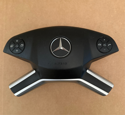 2009 2010 2011 2012 2013 Mercedes Benz GL350 GL450 Steering Wheel Airbag Used OEM Black