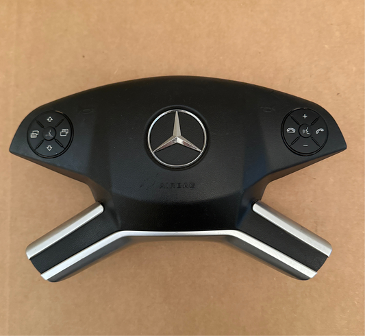 2009 2010 2011 2012 2013 Mercedes Benz GL350 GL450 Steering Wheel Airbag Used OEM Black
