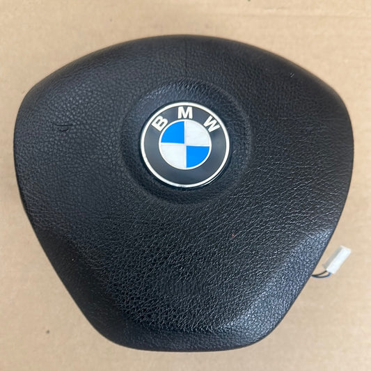 2014 2015 2016 2017 2018 BMW 328i 320i Steering Wheel Airbag Used OEM Black