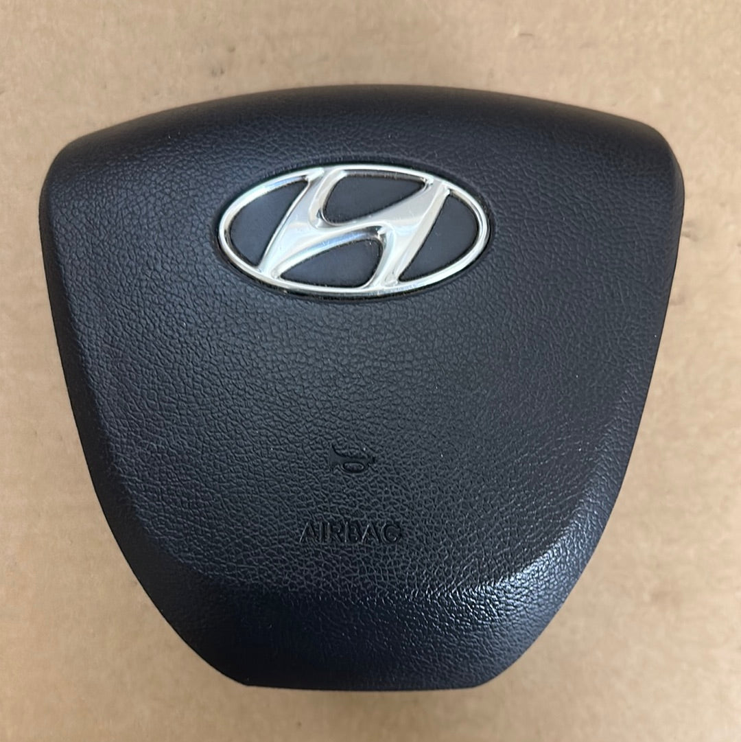 2012 2013 2014 2015 2016 2017 Hyundai Accent Steering Wheel Airbag Used OEM Black