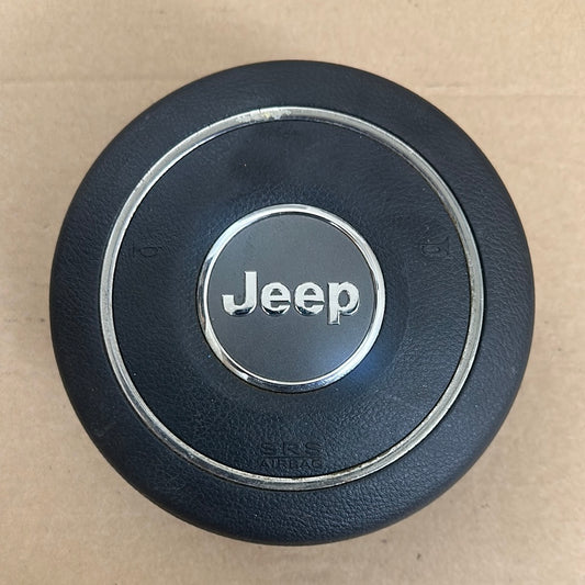 2011 2012 2013 2014 2015 2016 2017 Jeep Compass Steering Wheel Airbag Used OEM Black