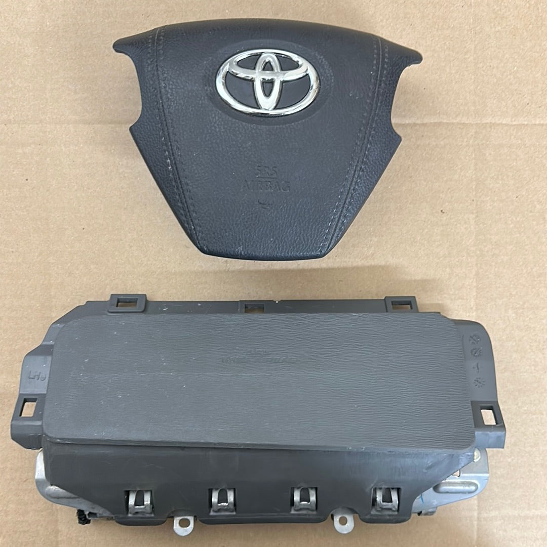2015 2016 2017 2018 2019 2020 Toyota Sienna Steering Wheel Airbag knee Airbag set