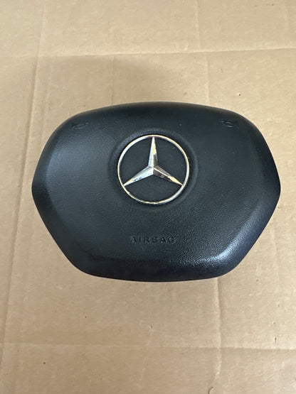 2012 2013 2014 2015 Mercedes ml gl steering wheel airbag used oem black