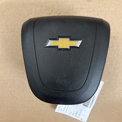 2014 2015 2016 2017 2018 2019 2020 Chevrolet Trax Steering Wheel Airbag Used OEM Black 2 Plugs