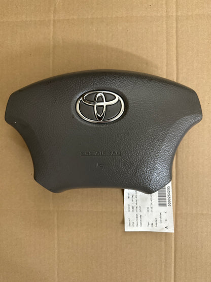 2005 2006 2007 Toyota Tuntra Steering Wheel Airbag Used Gray