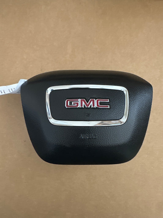 2018 2019 2020 2021 2022 gmc canyon steering wheel airbag used oem black