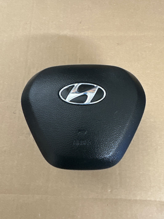 2018 2019 Hyundai sonata steering wheel airbag used oem black