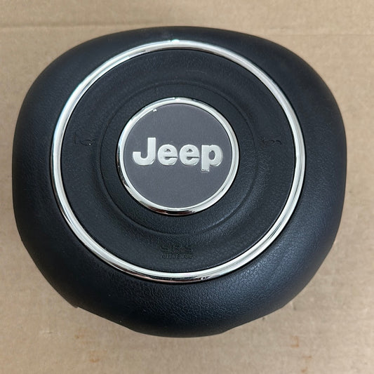 2017 2018 2019 2020 2021 Jeep Compass Steering Wheel Airbag Used OEM Black