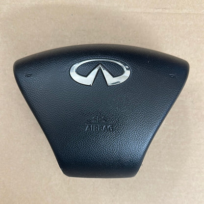 2013 2014 2015 2016 2017 2018 2019 2020 2021 Infiniti JX35 QX60 Steering Wheel Airbag Used OEM Black