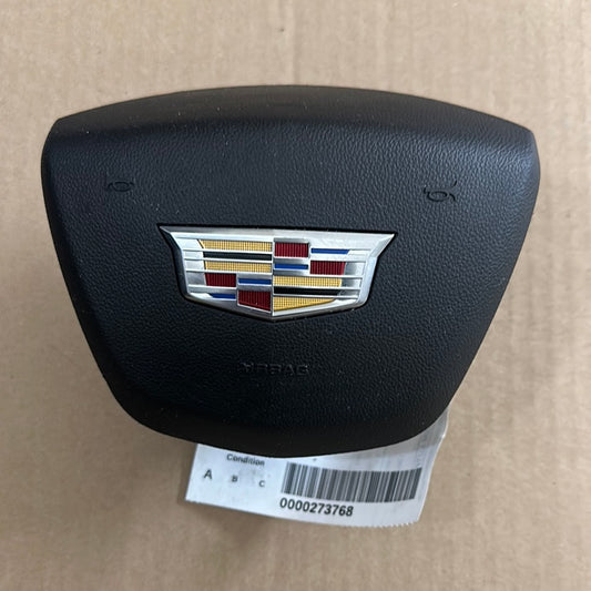 2017 2018 2019 2020 2021 2022 Cadillac XT5 Steering Wheel Airbag Used OEM Black