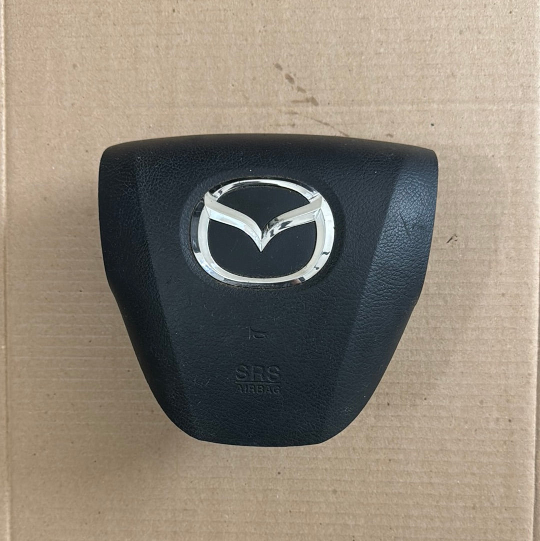 2010 2011 2012 2013 Mazda 3 Steering Wheel Airbag Used OEM Black