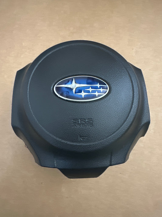 2015 2016 2017 Subaru Legacy steering wheel airbag used oem black
