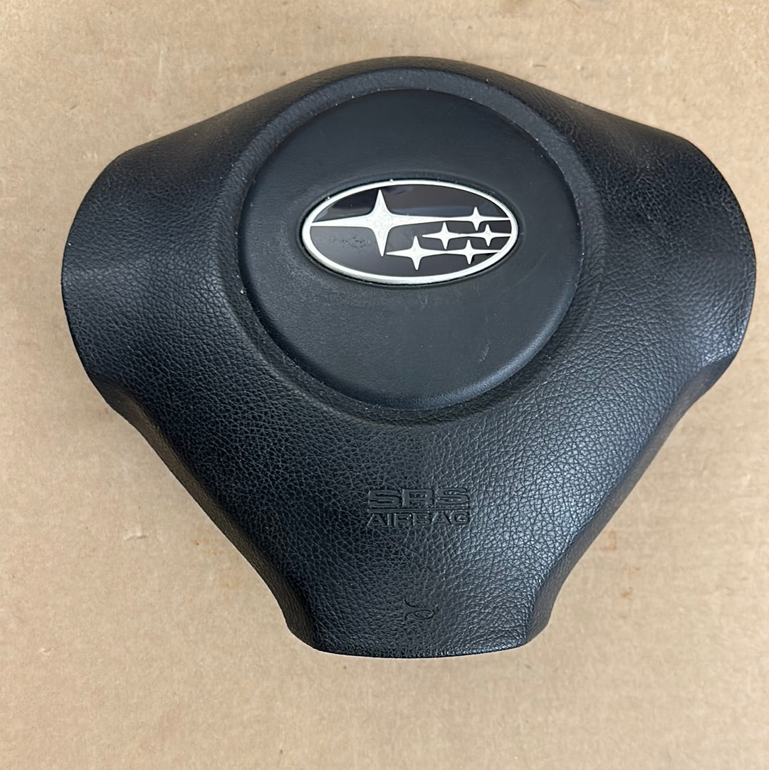 2008 2009 2010 2011 Subaru Impreza Steering Wheel Airbag Used OEM Black