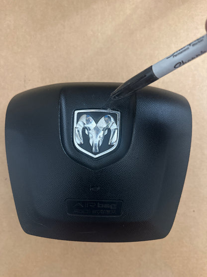 2015 2016 2017 2018 2019 2020 dodge promaster 2500 1500 steering wheel airbag used oem black