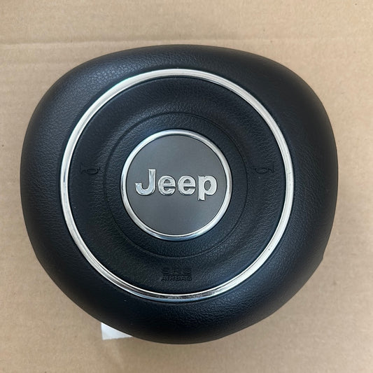 2015 2016 2017 2018 Jeep Renegade Steering Wheel Airbag Used OEM Black