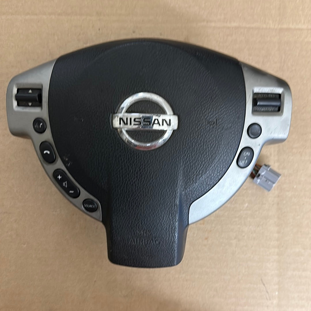 2007 2008 2009 2010 2011 2012 Nissan Sentra 2008 2009 2010 2011 2012 2013 Nissan Rogue Steering Wheel Airbag Used OEM Black