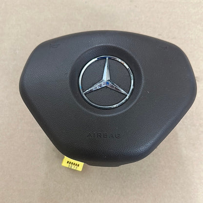 2012 2013 2014 2015 2016 2017 Mercedes W204 C250 E550 GLK250 GLK350 Steering Wheel Airbag Used OEM Brown