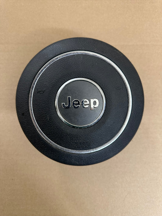 2011 2012 2013 2014 2015 2016 Jeep Wrangler Steering Wheel Airbag Used OEM Black