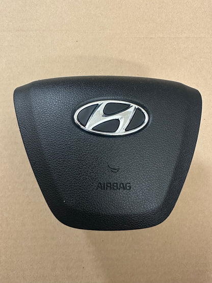2015 2016 2017 Hyundai Sonata Steering Wheel Airbag Used OEM Black