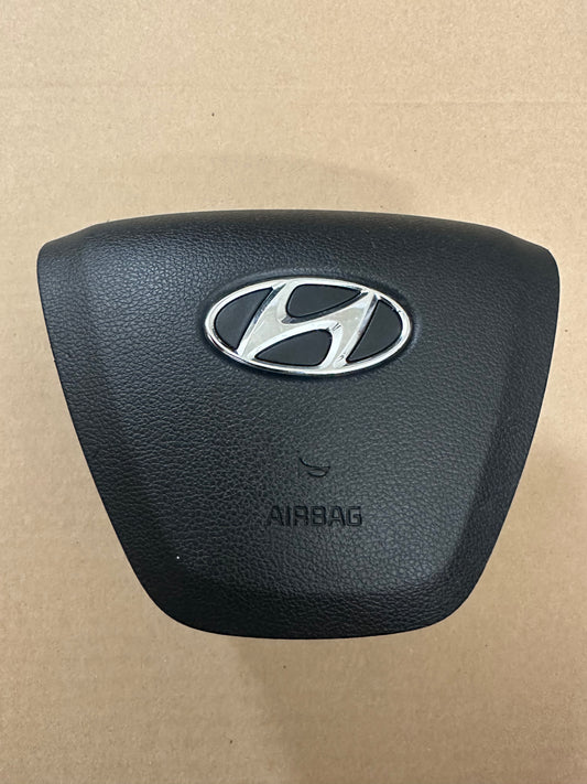 2017 2018 Hyundai ELANTRA Steering Wheel Airbag Used OEM Black OEM