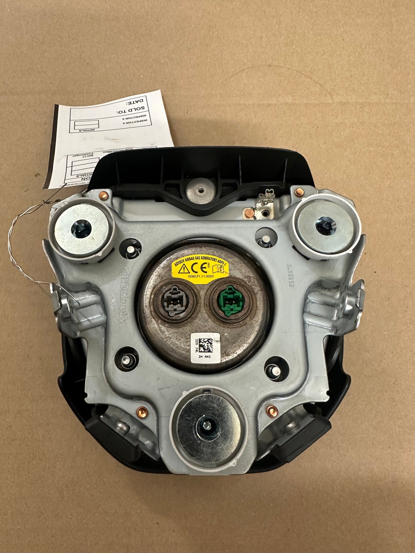 2016 2017 2018 2019 2020 2021 Honda CIVIC Steering Wheel Airbag Used OEM