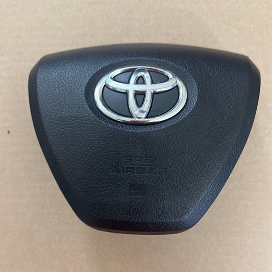 2012 2013 2014 Toyota Camry Steering Wheel Airbag Used OEM Black