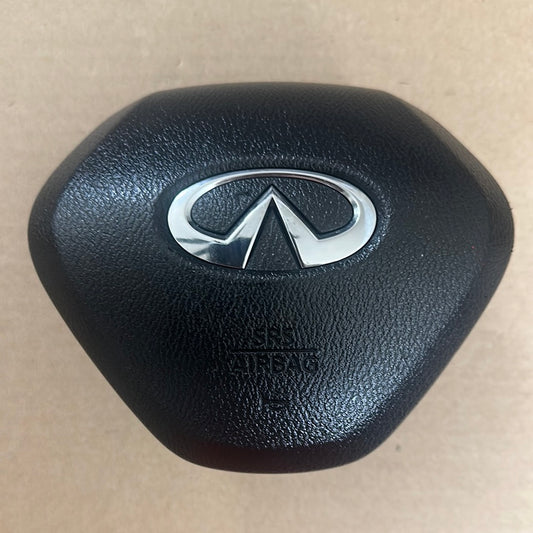 2018 2019 2020 Infiniti q50 Steering Wheel Airbag Used OEM Black