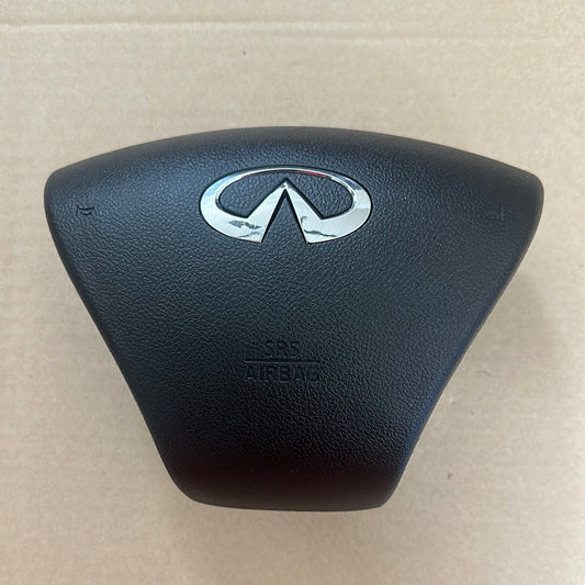 2014 2015 2016 2017 2018 2019 Infiniti q70 Steering Wheel Airbag Used OEM Black