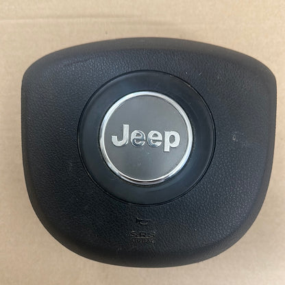 2014 2015 2015 2016 2017 2018 Jeep Grand Cherokee Steering Wheel Airbag Used OEM Black